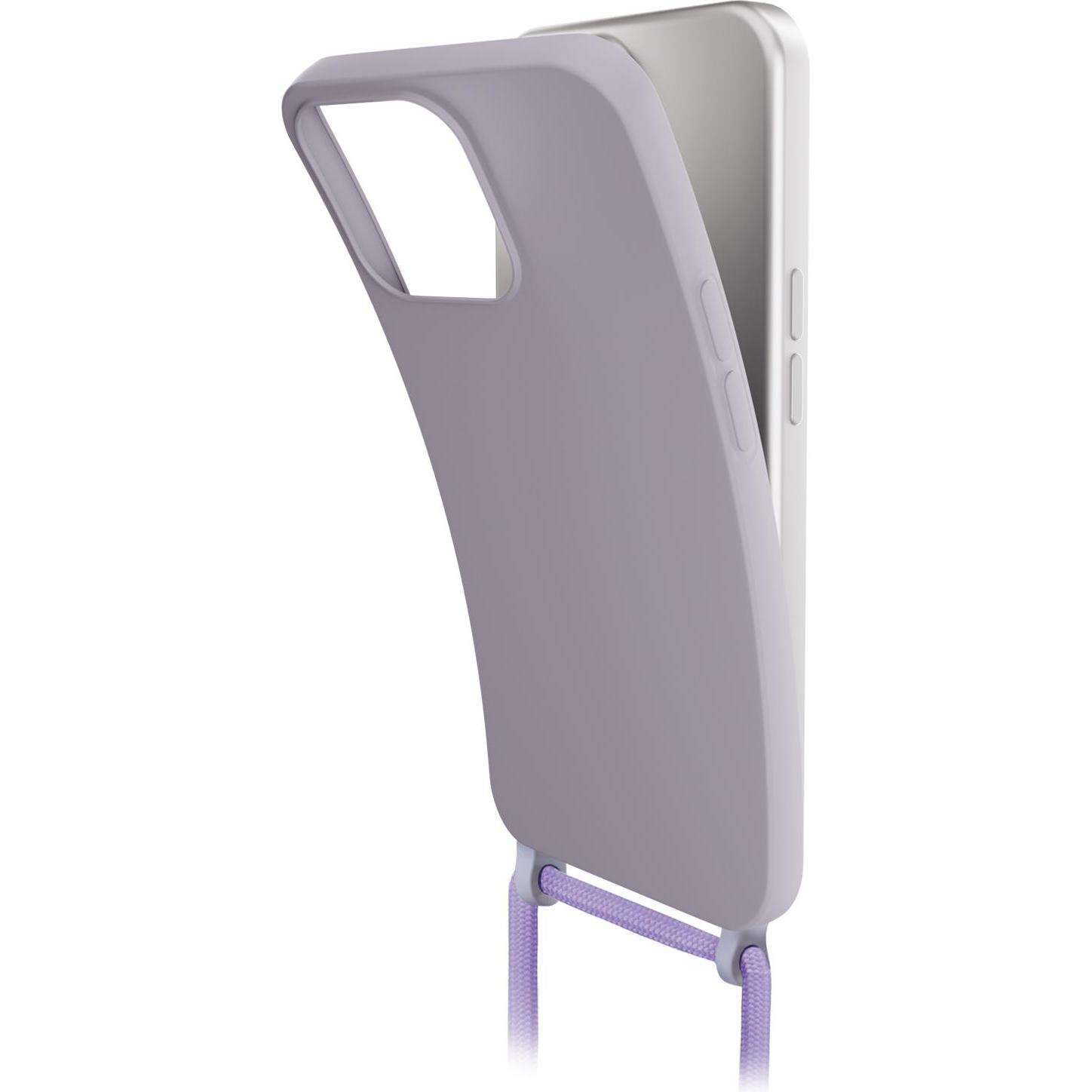 Mobilize Lanyard Gelly Case (Samsung Galaxy S24+), Smartphone Hülle, Violett