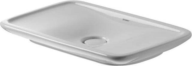 Duravit Aufsatzbecken PURAVIDA o ÜL HLB 700x420mm geschli o HL weiss WG (420 mm, 700 mm)