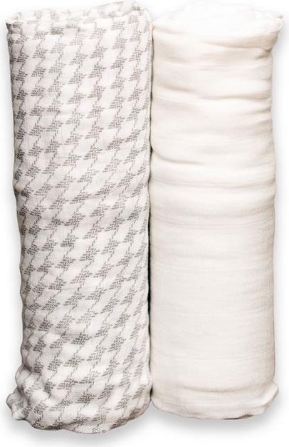 Produktbild little unicorn Deluxe Bamboo Swaddle 2 Pack (120 cm, 120 cm)