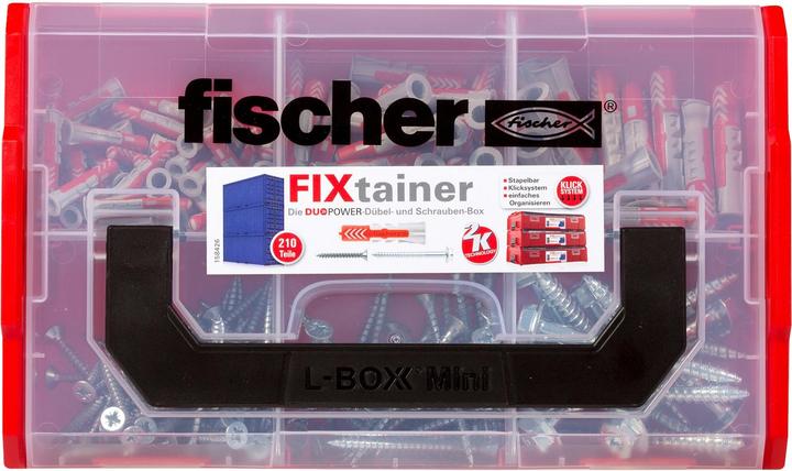 Produktbild Fischer L-Boxx mini DuoPower + S (210 Stk.)