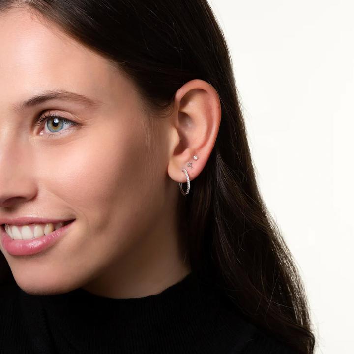 Immagine prodotto Xenox Piercing Orecchini a perno singoli (Argento 925)