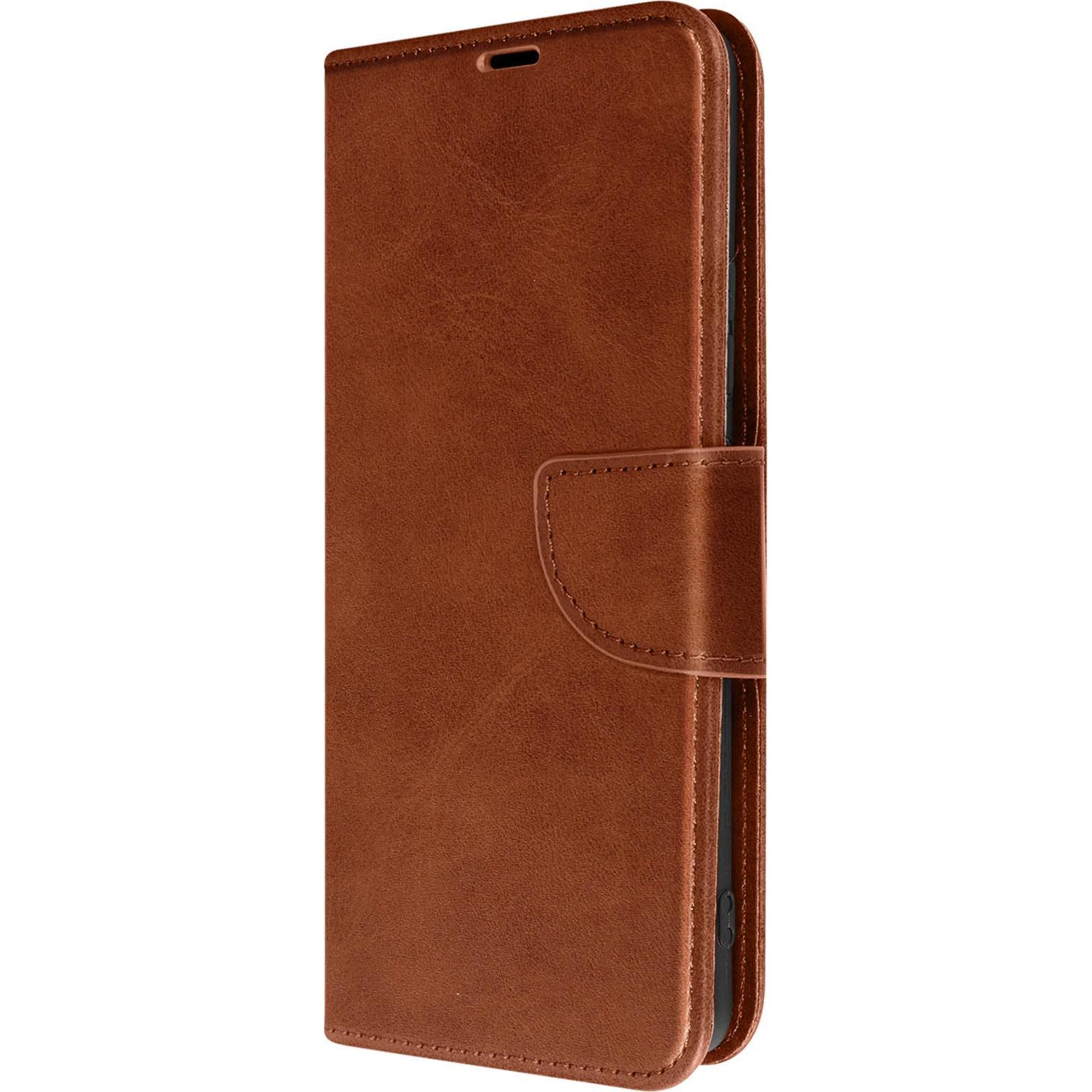 Thumbnail - Avizar Luxus Series (Motorola Moto G72), Smartphone Hülle, Braun