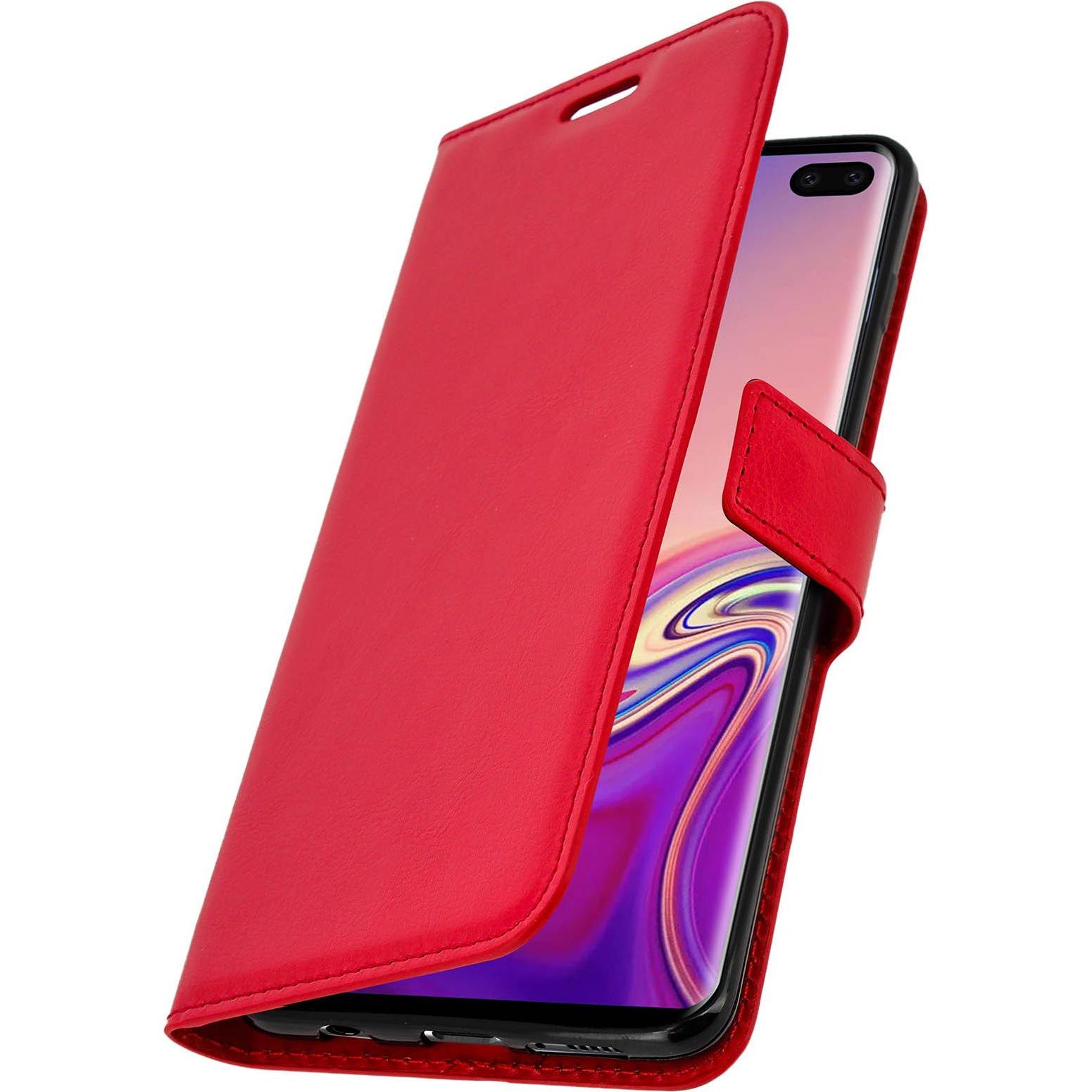 Thumbnail - Avizar Vintage Series (Samsung Galaxy S10+), Smartphone Hülle, Rot