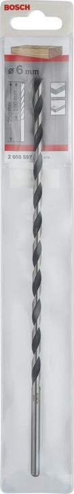 Produktbild Bosch Professional Zubehör Maschinenholzbohrer, M-Spitze 6 x 250 mm, d 6 mm (6 mm)