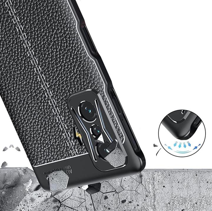 Image du produit Screenguard Housse Xiaomi Poco F4 GT Design en cuir TPU Cover (Xiaomi Poco F4 GT)