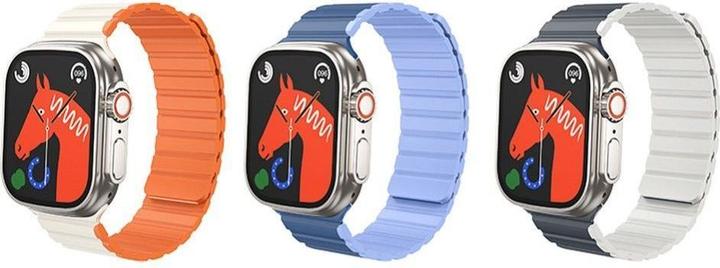 Immagine prodotto Hoco Other strap for Apple Watch 38 / 40 / 41 mm AS102 dark blue with light blue (Silicone)