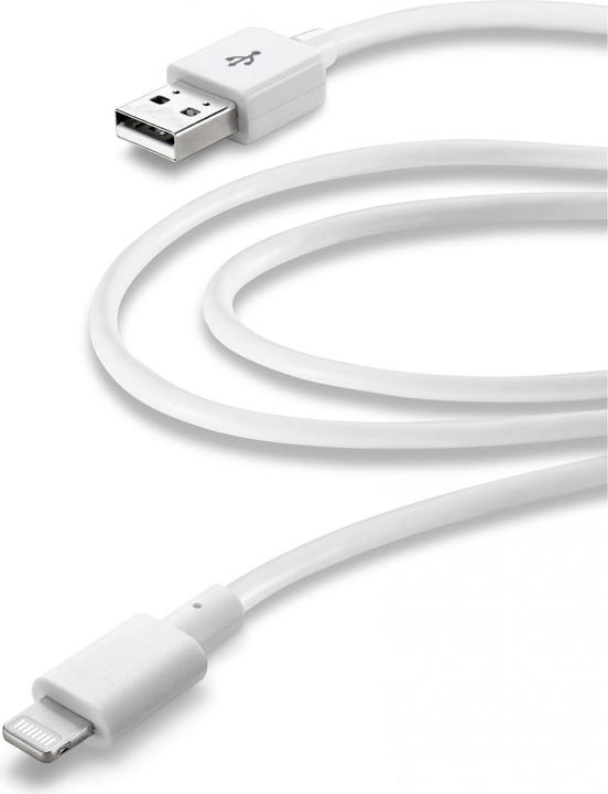 Actual product image Cellularline USB A — Lightning (2 m, USB 2.0)