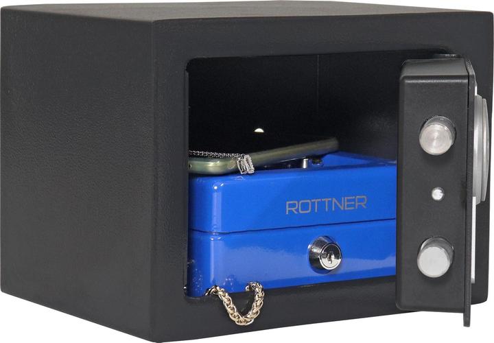 Actual product image Rottner Furniture safe Jupiter 1 electronic lock anthracite (4.97 l)