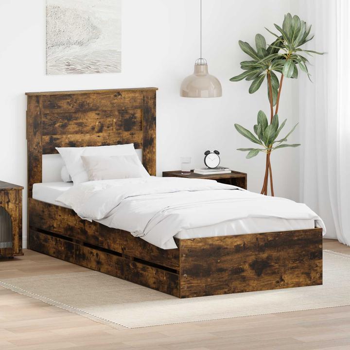 Image du produit vidaXL Moderner Bettrahmen (90 x 190 cm)