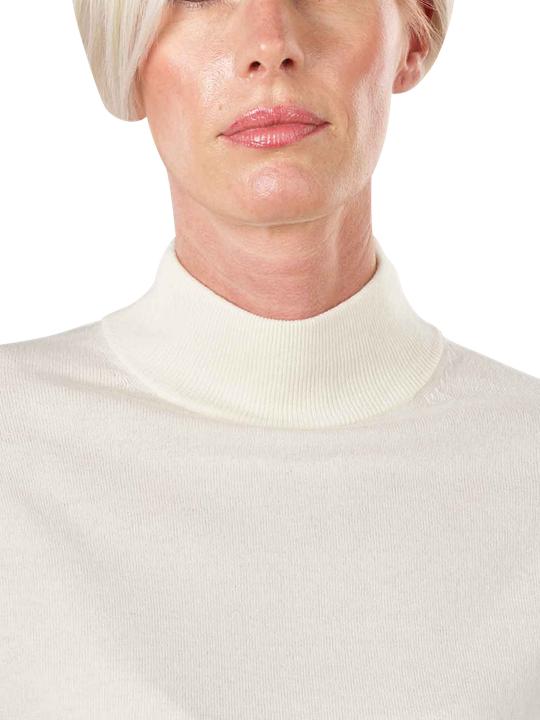 Produktbild Marc O'Polo Long Sleeve Pullover Stand-Up Collar Creamy Whit (XL)