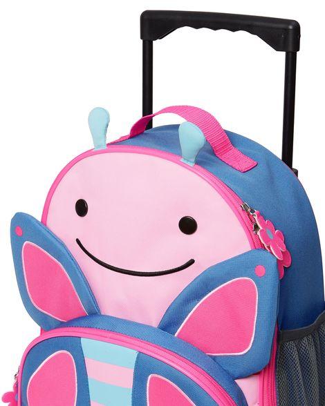 Actual product image Skiphop Zoo Rolling Luggage Butterfly (26 l)