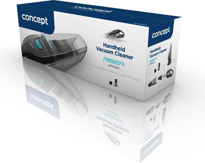 Actual product image Concept VP4350 Hand Vacuum Cleaner Bagless