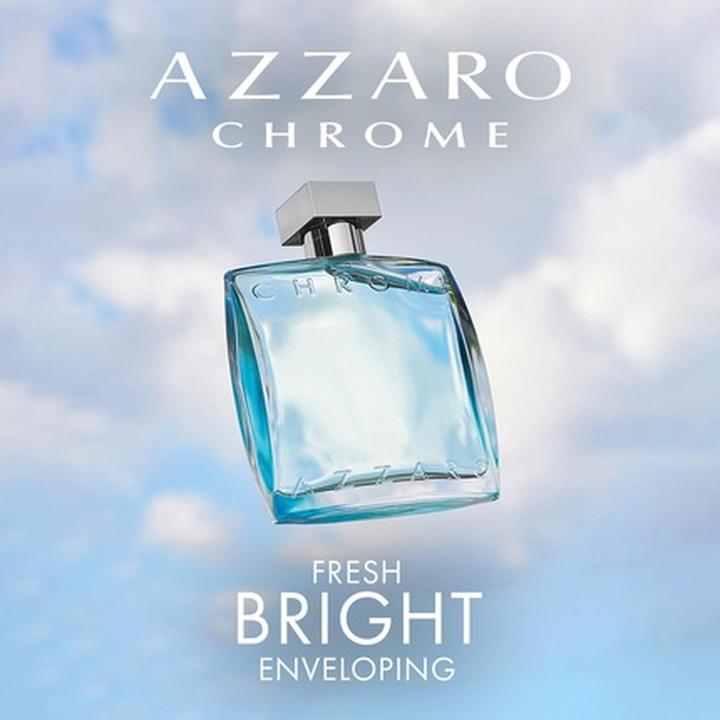 Produktbild Azzaro Chrome Eau De Toilette Fresh Aquatic Men's Cologne - Citrus Woody (Eau de Toilette, 125 ml)