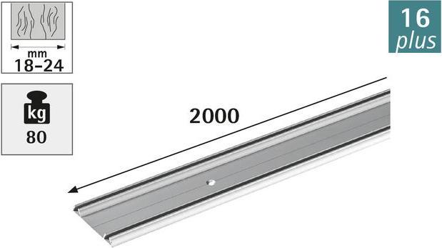 Immagine prodotto Hettich Laufprofil ALU 200cm LN16