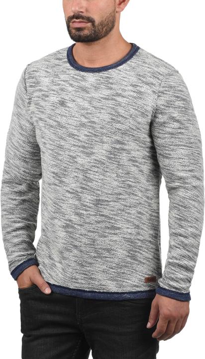 Immagine prodotto Solid Flocks Felpa Maglione Pullover Da Uomo Con Girocollo In Cotone 100% (M)