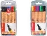 Produktbild STABILO point 88 Fineliner (Rot, Grün, Lila, Schwarz, Blau, Violett, 6 x)