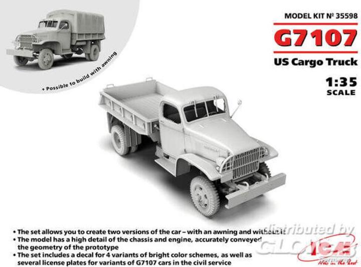 Produktbild ICM G7107, US Cargo Truck