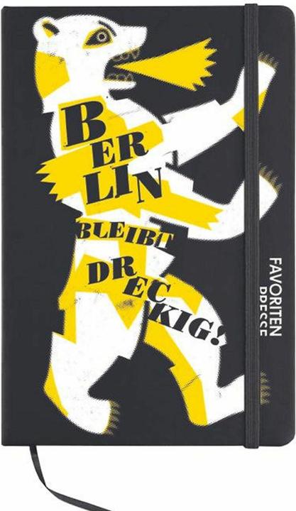 Produktbild Notizbuch Berlin bleibt dreckig! (A5, Liniert, Harter Einband)