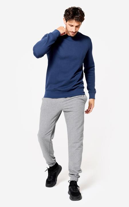 Image du produit Domyos Sweatshirt Herren warm Baumwolle - dunkelblau (3XL)