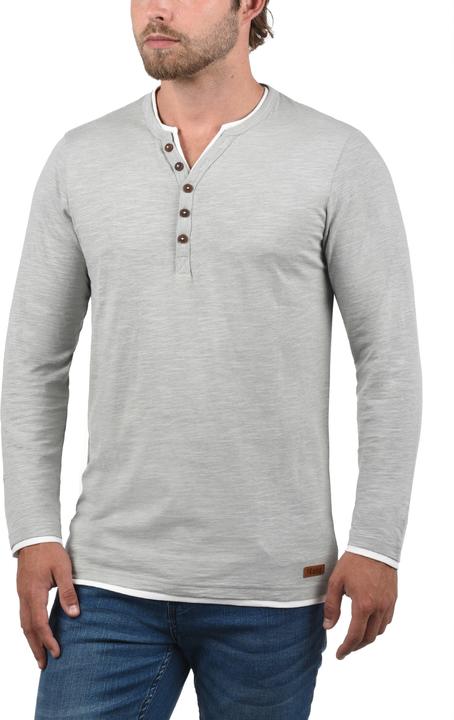 Immagine prodotto Solid Belagos Maglia Maglie A Maniche Lunghe Da Uomo In Cotone 100% (L)