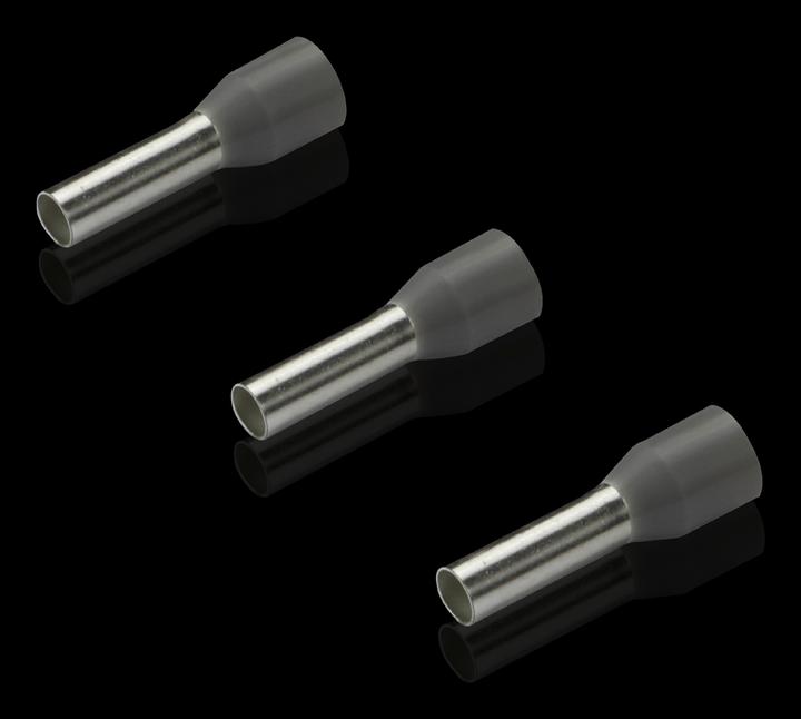 Produktbild Rittal Aderendhülse 1 x 4 mm² x 10 mm Teilisoliert Grau 4050.735 500 St.
