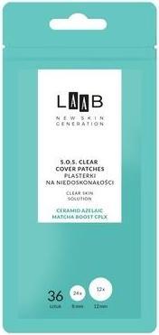 Oceanic Aa Laab Clear Skin Solution Sos Clear Cover Patches - 36 Pieces