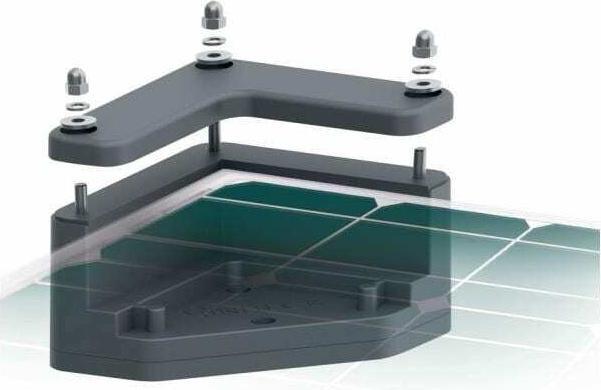 Image du produit Uniteck Coin de fixation pour panneaux solaires 35mm (Matériel de montage du système solaire)