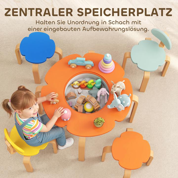 Image du produit Aiyaplay Kindersitzgruppe Pappelholz, Polyester Mehrfarbig (Groupe de sièges pour enfants)