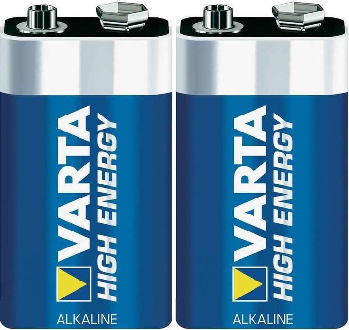 Actual product image Varta LONGLIFE Power (2 pcs., 9V Block, 580 mAh)