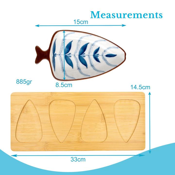 Actual product image Intirilife Snack & dip bowl set