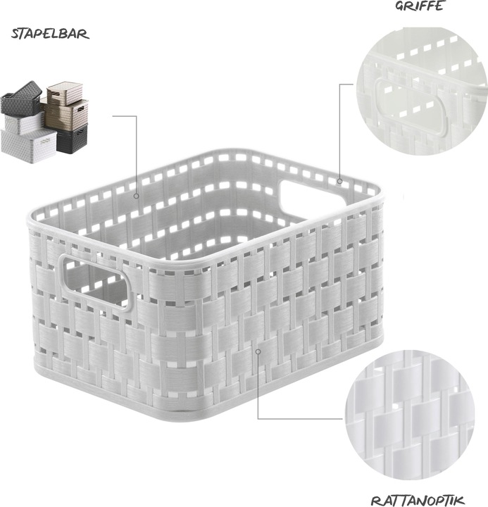 Actual product image Rotho Country (1 x, 14 x 18 x 10 cm)