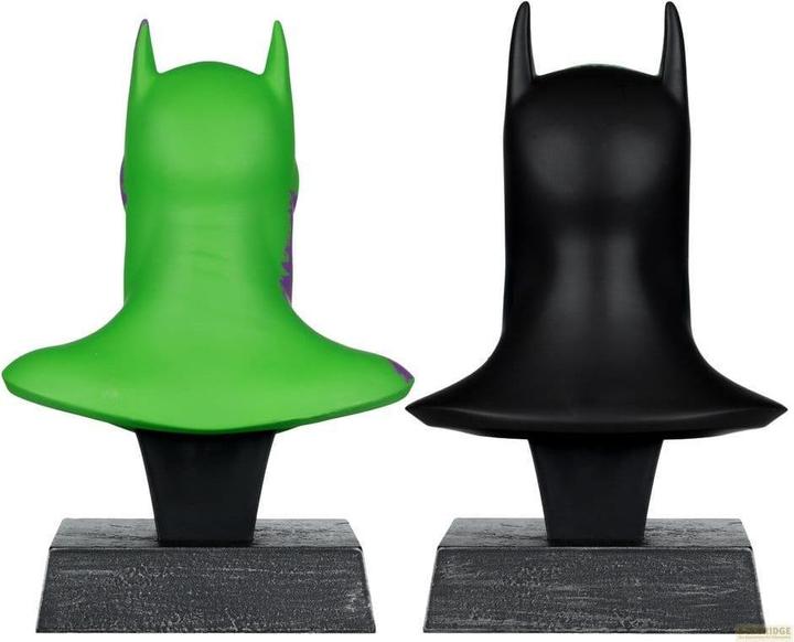 Produktbild McFarlane Batman DC Direct mini réplique 1/3 Pack de 2 masques de Batman Hush & Knightfall (Jokerized) (Gold L
