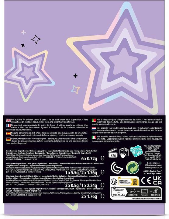 Produktbild Canal Toys Style 4 Ever OFG 311- Profi-Schminkset für Kinder, Schminkpalette, abwaschbares Schmink