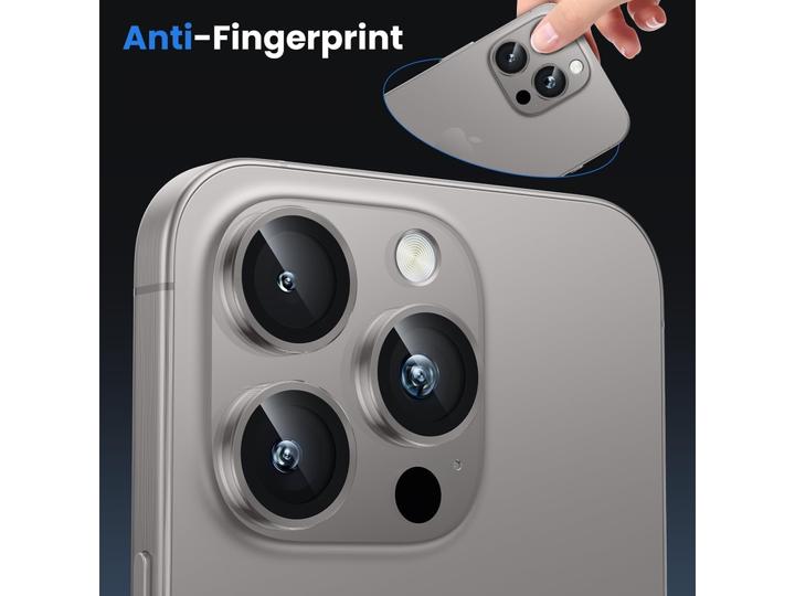 Image du produit Screenguard Camera Lens Protector Verre de protection Apple iPhone 16 Pro (1 pièce(s), Apple iPhone 16 Pro)