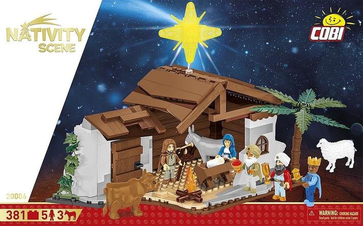 Actual product image Cobi 20006 - 370 PCS NATIVITY SET 20006 NATIVITY SCENE