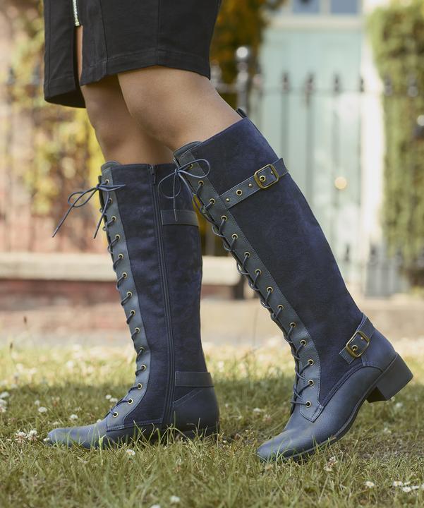 Image du produit Joe Browns Leopard Print Lace Up Riding Boots (39)