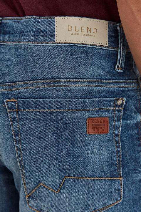 Immagine prodotto Blend Grilitsch Pantaloncini Di Jeans Shorts Bermuda Da Uomo elasticizzato Slim (L)