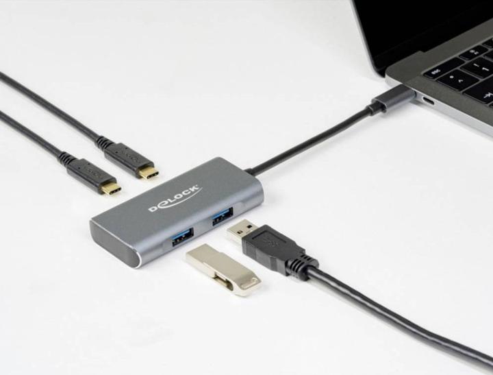 Image du produit Delock 4-Port-USB-C-Hub (USB-C, 4 ports)