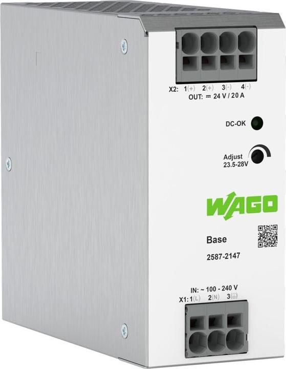 Immagine prodotto Wago 2587-2147 Primär getaktete Stromversorgung Base 1ph