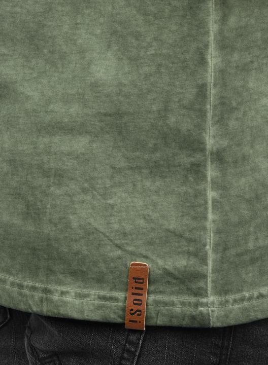 Immagine prodotto Solid Tihn T-Shirt A Maniche Corte Maglietta Da Uomo Con Collo Grandad In Cotone 100% (S)