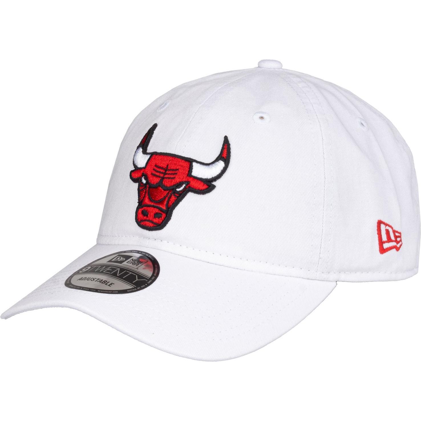 New Era, Herren, Cap, 9Twenty Strapback NBA Cap - Chicago Bulls Weiss, Weiss, (One Size)