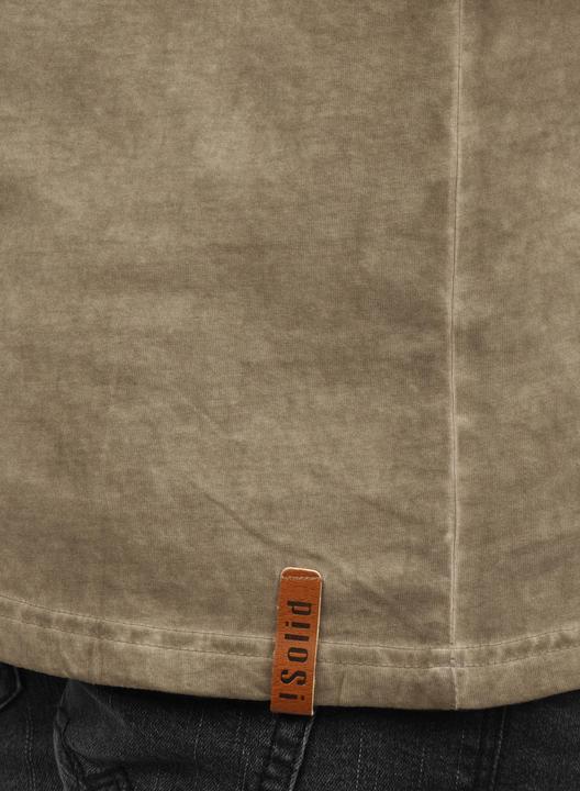 Immagine prodotto Solid Tihn T-Shirt A Maniche Corte Maglietta Da Uomo Con Collo Grandad In Cotone 100% (M)
