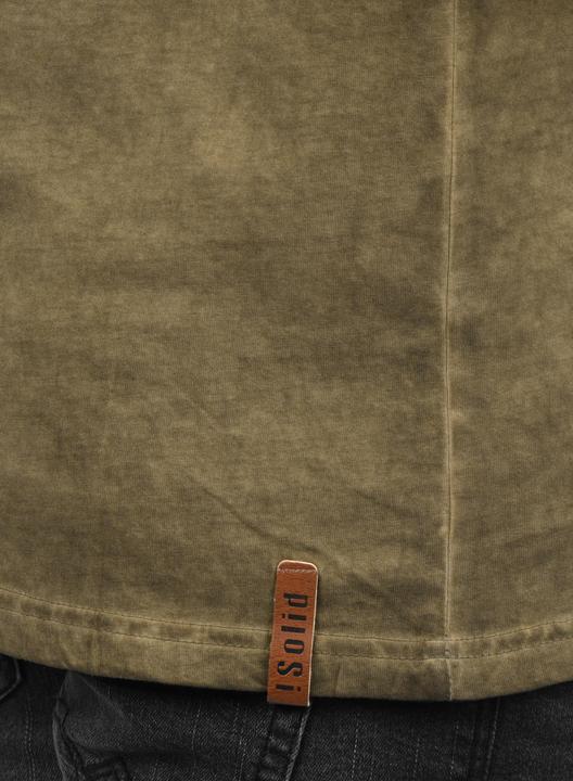 Immagine prodotto Solid Tihn T-Shirt A Maniche Corte Maglietta Da Uomo Con Collo Grandad In Cotone 100% (M)