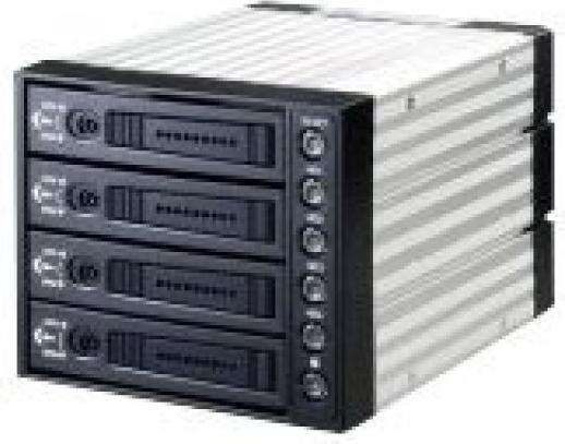 Produktbild Joujye ST-3141SS, 4 in 3 Hotswap Backplane, black, S-ATA