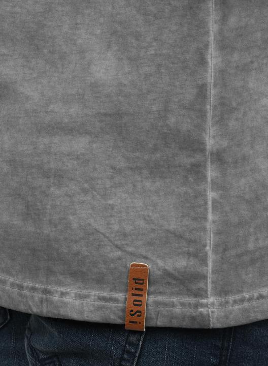 Immagine prodotto Solid Tihn T-Shirt A Maniche Corte Maglietta Da Uomo Con Collo Grandad In Cotone 100% (S)