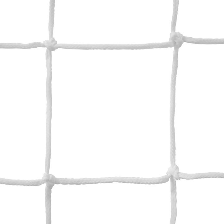 Sporti Paar europäischer 11er Fussballnetze PE geflochten 4mm einfaches Maschenbild 120