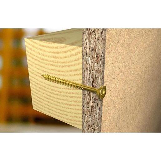 Thumbnail - Fischer, Schrauben, 40568 Spanplattenschraube 5.0 mm 80 mm Torx Edelstahl 100 St. (40568) (100 Schrauben pro Stück)