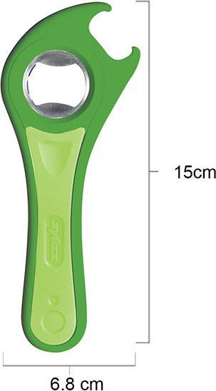 Immagine prodotto Zyliss 5in1 normalmente chiuso (Apribottiglie con coperchio in plastica)