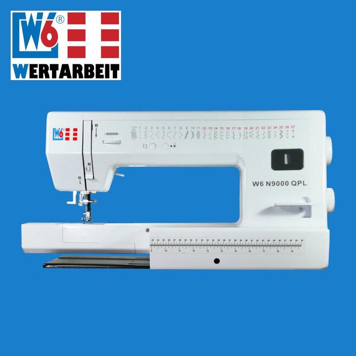 Actual product image W6 N 9000 QPL quilting, patchwork and longarm sewing machine
