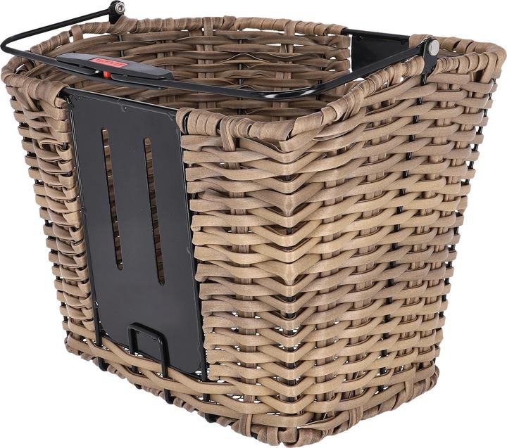 Actual product image KlickFix Velo basket Structura reed Brown (16 l)